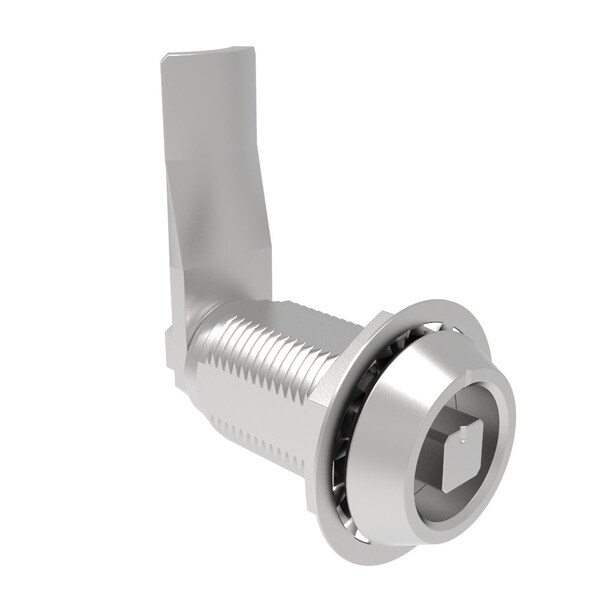 Southco Vise Action, Compression Latch, Large Size, 8 mm Square, Stainless Steel, Passivated, Silver - E3-1010-090