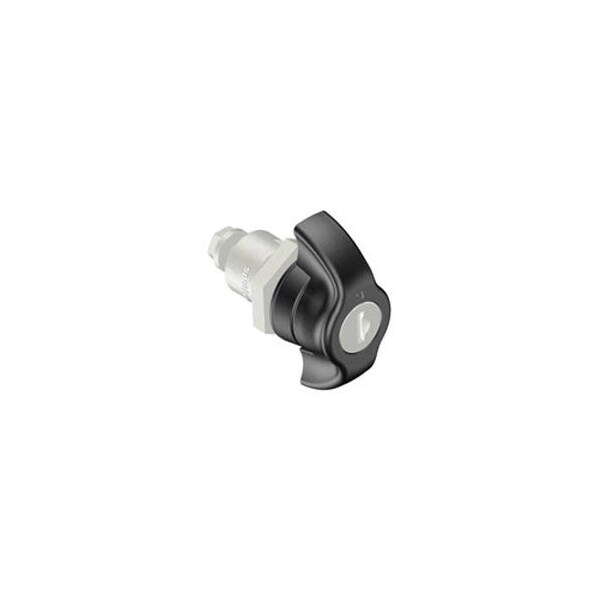 Southco Quarter-Turn Cam Latch, Key Locking Reversible Key Wing, Spring-return Actuator, Not Sealed - E5-9-325-TL0-13