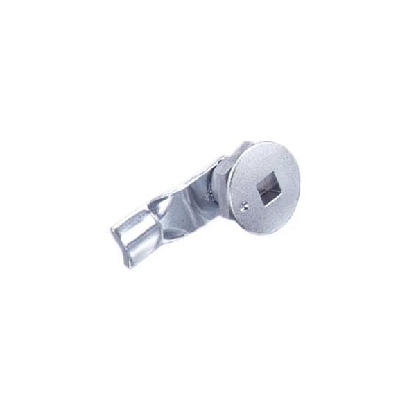Southco Quarter-Turn Cam Latch, 8 mm Square Recess, 34mm 1.34 in Grip, Sealed Zinc Alloy - E5-1-081-181