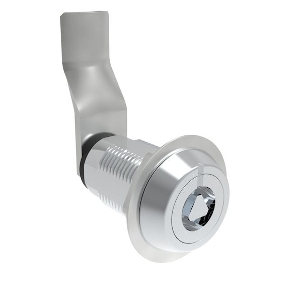 Southco Vise Action, Compression Latch, Large Size, 7 mm Triangle Recess, Zinc Alloy Chrome Plated - E3-103-141