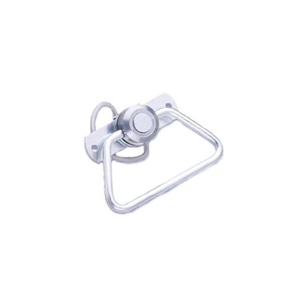 Southco Compression Latch, Self-Adjusting, Bail Handle, Rivet / Screw thru hole Installation - 57-40-701-80