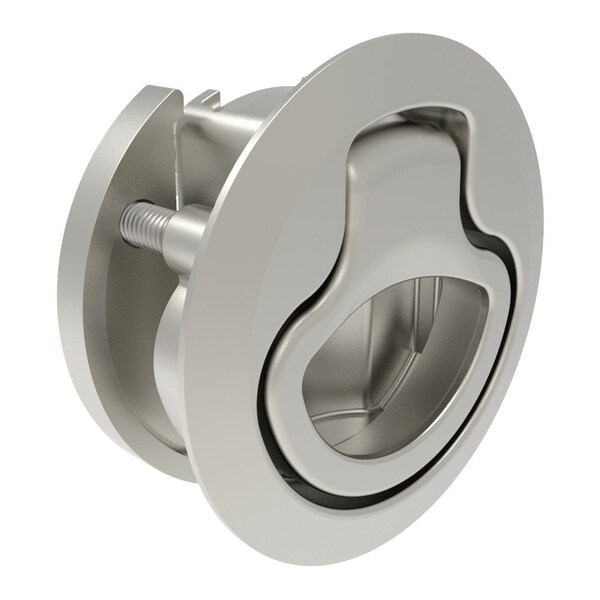 Southco Actuator, No Restriction, Large Size, 316 Stainless Steel, Electropolished, Bright - AC-M1-63-8