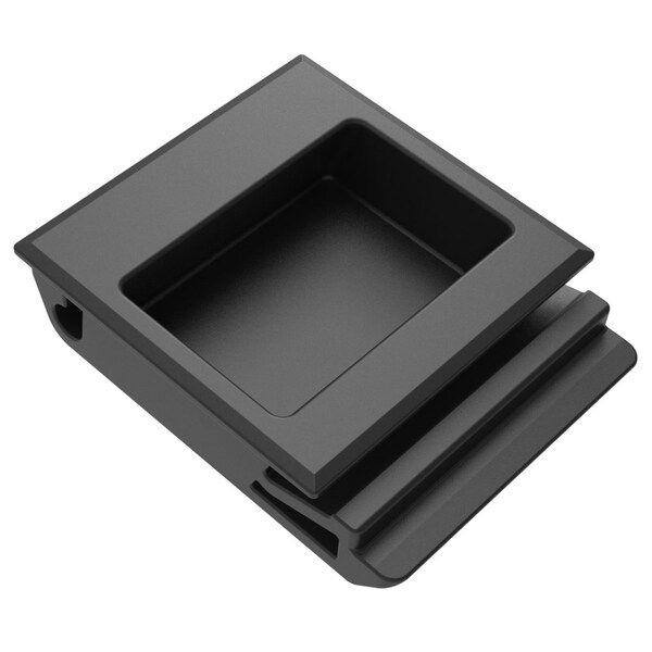 Southco Push To Close Slide Latch, Snap-in, Large Size, 2.2mm .090 in Panel Thickness - A3-50-925-12