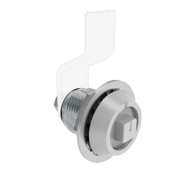 Southco Vise Action  Compression Latch, Large Size, Railway Standard, Zinc Alloy, Powder Coat, Silver - E3-C1211-UU7