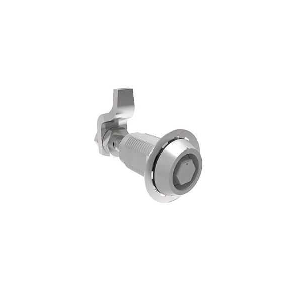 Southco Vise Action  Compression Latch, Large Size, Bellcore 216, Aluminum Alloy, Powder Coat, Silver - E3-115-276