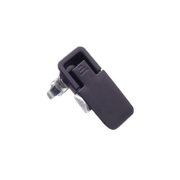 Southco Compression Latch, Lift & Turn, Medium Size, Zinc Alloy, Powder Coat, Black - 62-40-251-3