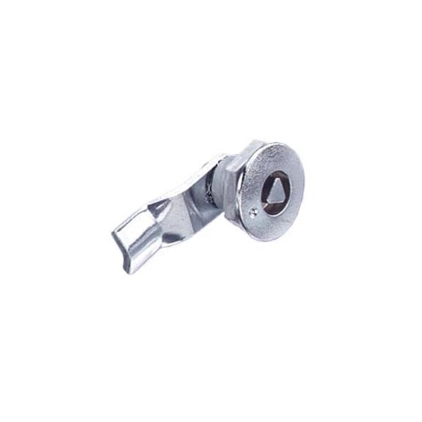 Southco Quarter-Turn Cam Latch, 8 mm Triangle Recess, 14mm .55 in Grip, Sealed Zinc Alloy - E5-1-031-081