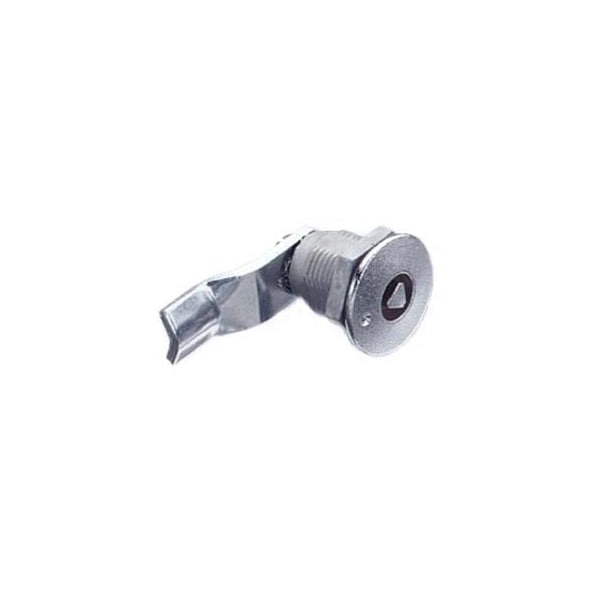 Southco Quarter-Turn Cam Latch, 7 mm Triangle Recess, 26mm 1.02 in Grip, Sealed Zinc Alloy - E5-2-021-101
