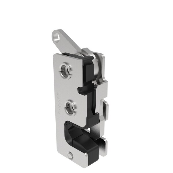 Southco Rotary Push To Close Latch, Small Size, Two Stage, with Integrated Bumper Bottom Trigger - R4-10-41-505-20