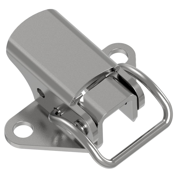Southco Toggle Style Draw Latch, Small Size, Exposed Mount, Stainless Steel, Passivated - TL-20-102-52
