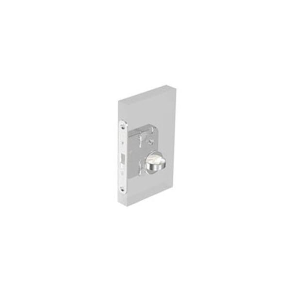Southco Star Entry Door Lock, Mortise Mount, Star Key Locking, Chrome - MG-04-530-10