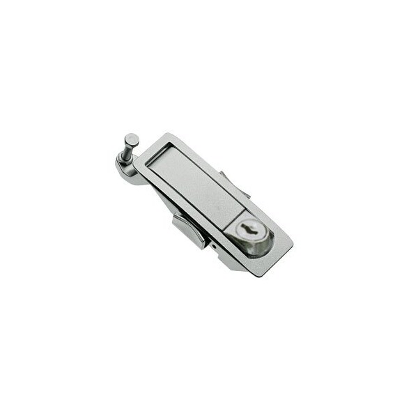 Southco Compression Latch, Tool Locking, Phillips Recess, Not sealed, Zinc Alloy, Chrome Plated, Textured - C2-33-101