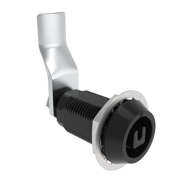 Southco Vise Action, Compression Latch, Large Size, 8 mm Square, Aluminum Alloy Anodized, Black - E3-1010-1259