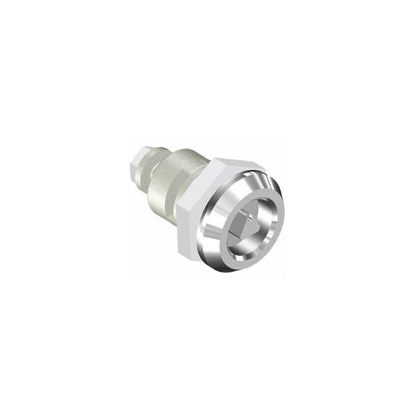 Southco Quarter-Turn Cam Latch, 7 mm Triangle Recess, Spring-return Actuator, Sealed Zinc Alloy - E5-6-022-TR0