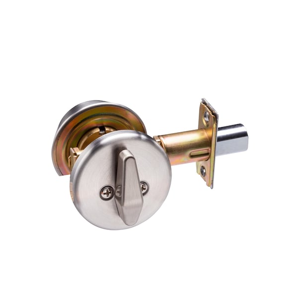 Trans Atlantic Co. SVB Series Stainless Steel Grade 2 Commercial Cylindrical Entry Door Knob with Single Cylinder Deadbolt Combo Pack - DL-SVB53DB251-US32D