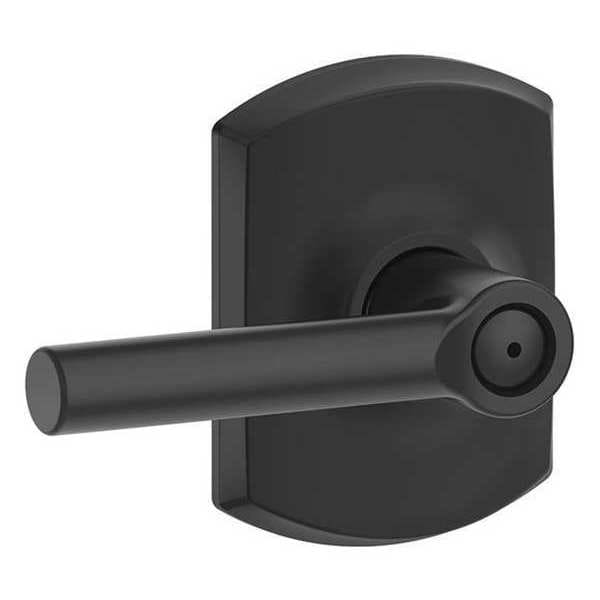 Schlage Lever Lockset, Mechanical, Privacy, Grd. 2 - F40 BRW 622 GRW