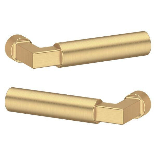 Baldwin L029 Lever Vintage Brass Door Levers Vintage Brass - L029.033.MR