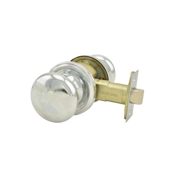 Weslock Impresa Passage Lock ADJ Latch and Full Lip Strike Bright Chrome - 00600I6I6SL20