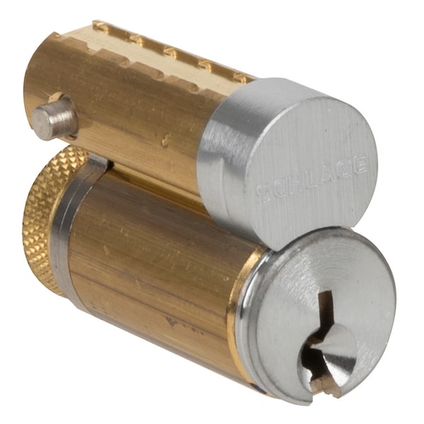 Schlage FSIC Core, P Keyway, 1-Bitted, 626, 4 Pack - 23-030 P 626 (4PK)