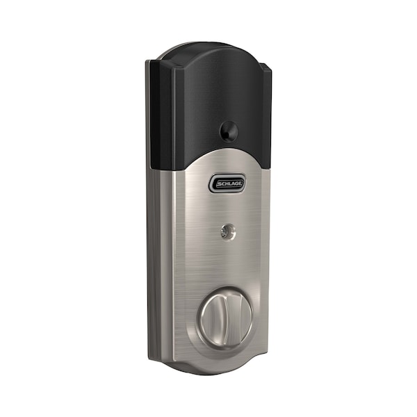 Schlage Schlage Satin Nickel Zinc Deadbolt w/Alarm - BE469ZPVCAM619