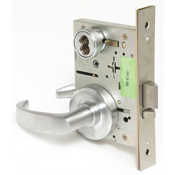 Best Mortise Lockset, Lever, 40H Ser., 40H Rose, Class, Mech. - 45H7R14R626