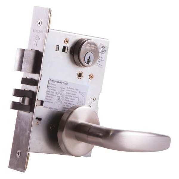 Schlage Schlage Mortise Entry Deadbolt Lockset, Lever, Entrance - L9453P 07B 619