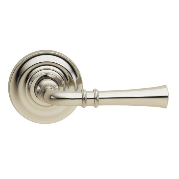 Omnia LVR Traditional Rose Pass LVR 2-3/8" BS Full Lip Bright Nickel 785 - 785TD/238F.PA14