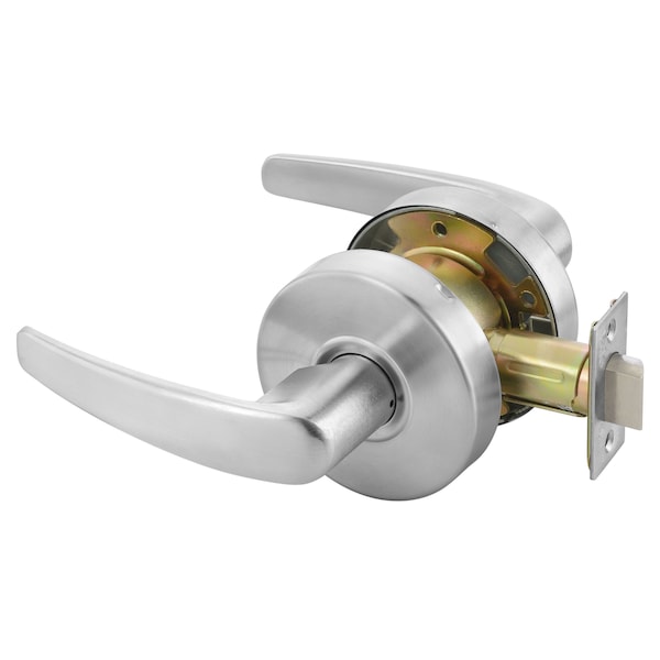 Yale Commercial Passage Monroe Lever Grade 2 Cylindrical Lock, MCP234 Latch, and 497-114 Strike US26D 626 - MO4601LN626