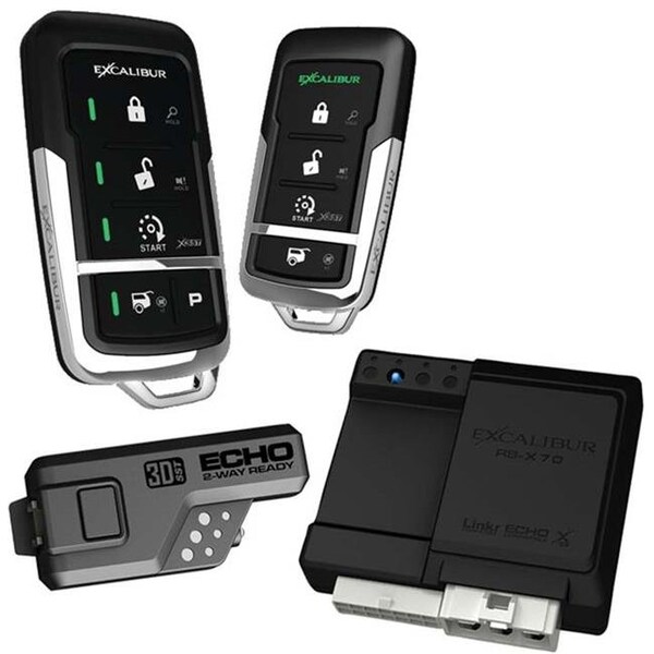 Excalibur Excalibur RS4753D 900M Hz LED 2-Way Keyless Entry & Remote Start - RS4753D
