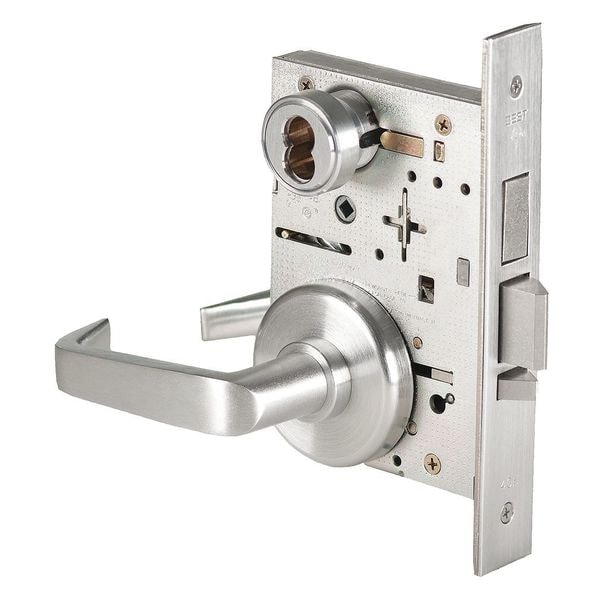 Best Mortise Cylinder, Entry Door, 1-3/16 " - 45H7UNR15H626RH