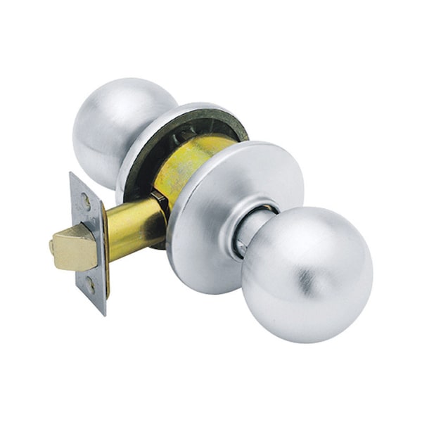 Schlage Schlage Orbit Satin Chrome Passage Lockset 1-3/4 in. - F10CSVORB626
