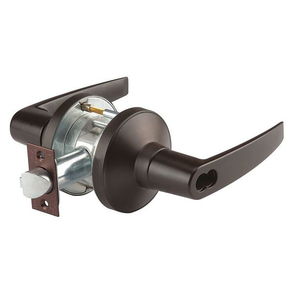 Pdq Lever Lockset, Mechanical, GT Curved - GT115PHL613234ASASCC