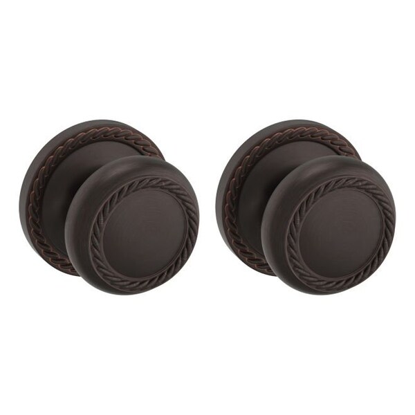 Baldwin Estate Baldwin Preconfigured 5064 Knob with 5004 Rose Passage Lock with 2-3/8in Backset and Full Lip - 5064112PASS