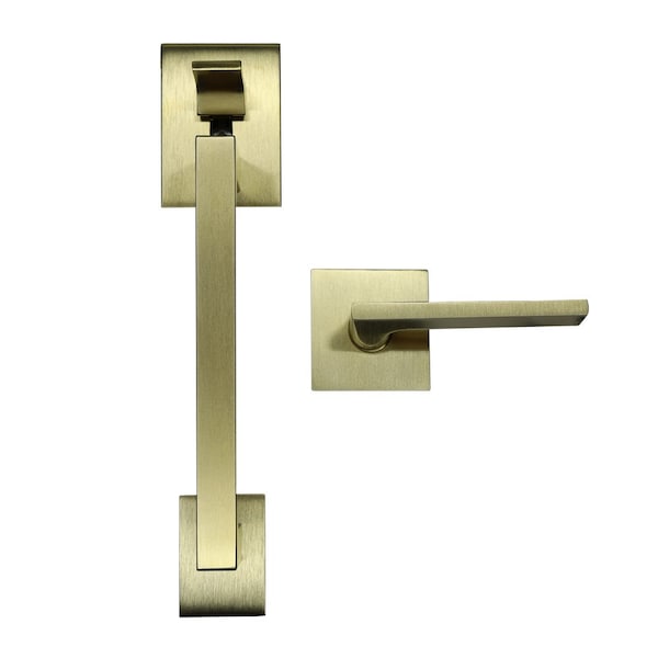 Baldwin Estate Baldwin Minneapolis Sectional Right Hand Handleset Less Deadbolt Lifetime Satin Brass Finish - 85390044ACRH