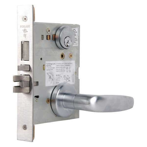 Schlage Lever Lockset, Mechanical, Entrance, Grd. 1 - L9453P 07A 626 KD C123 KWY