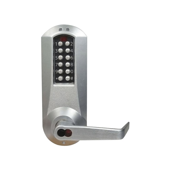 Dormakaba E-Plex 5200 Cylindrical Lock, 3,000 Access Codes, 30,000 Audit Events, 6/7-Pin SFIC Prep, Less Core,  - E5231BWL-626-41
