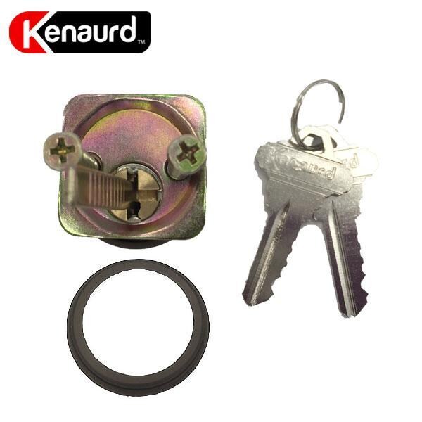 Kenaurd Kenaurd: Rim Cylinder 10B (Black) - KW1 Kwikset - KRC01-10B-KW1