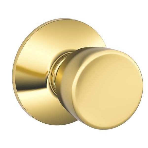 Schlage Knob Lockset, Mechanical, Passage, Grd. 1 - F10 BEL 505