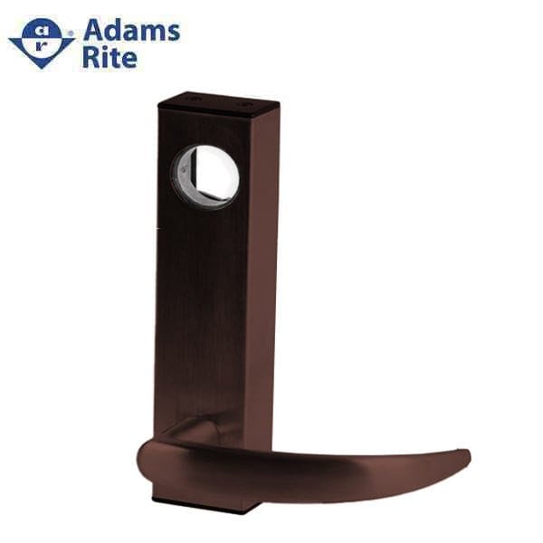 Adams Rite AdamsRite Entry Trim, 01 Curve Lever, With Cylinder Hole, SVR Exit Devices, Oil Rubbed Bronze - ADR-3080-01-0-31-US10B