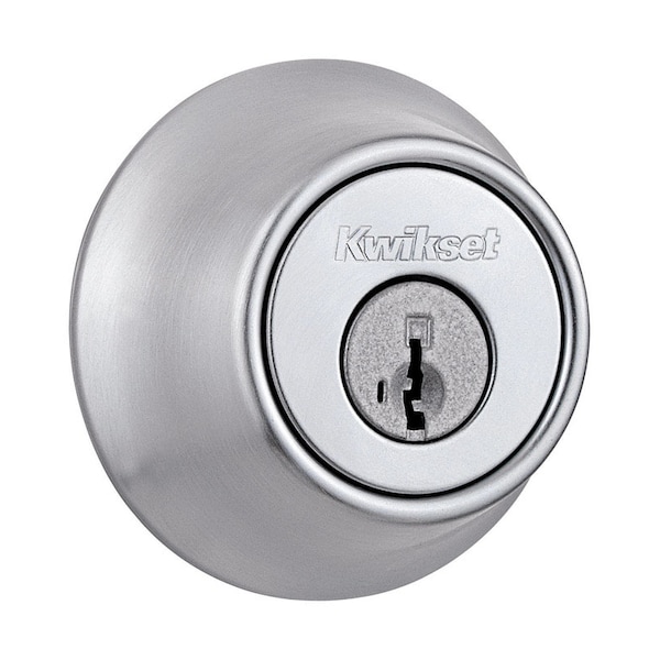 Kwikset Kwikset Chrome Metal Deadbolt - 96600-576
