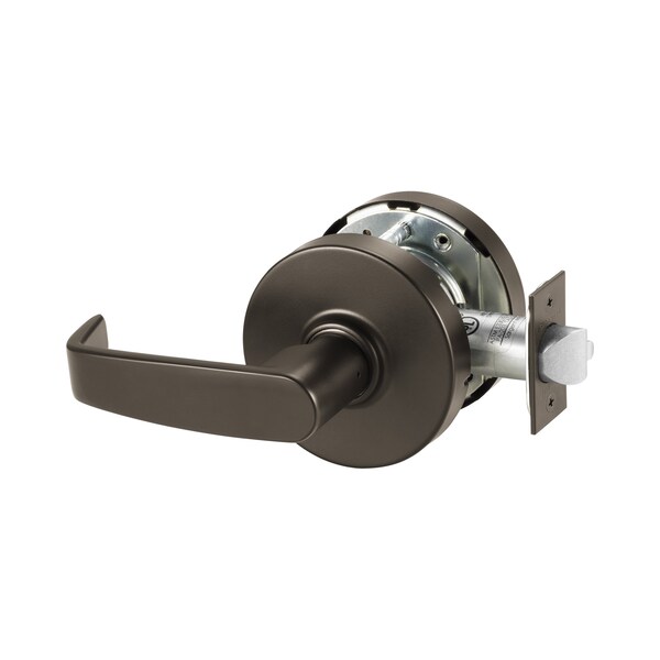 Sargent Exit Communicating Cylindrical Lever Lock Grade 1 with L Lever and L Rose with ASA Strike Dark - 10XG153LL10BE