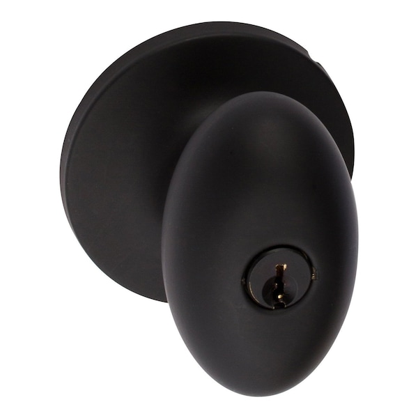 Sure-Loc Hardware Sure-Loc Hardware Arapaho Entry Knobset, Flat Black - AR107 FBL