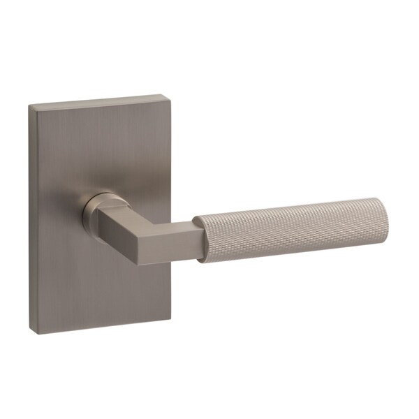 Sure-Loc Hardware Sure-Loc Hardware Levanto Dummy Rosette, Nickel, Knurled Grip in Nickel - LV100 NI GRIP-KN NI