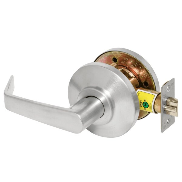 Best Grade 2 Exit Cylindrical Lock, 15 Lever, Non-Keyed, Satin Chrome Finish, Non-handed - 7KC20Y15DS3626