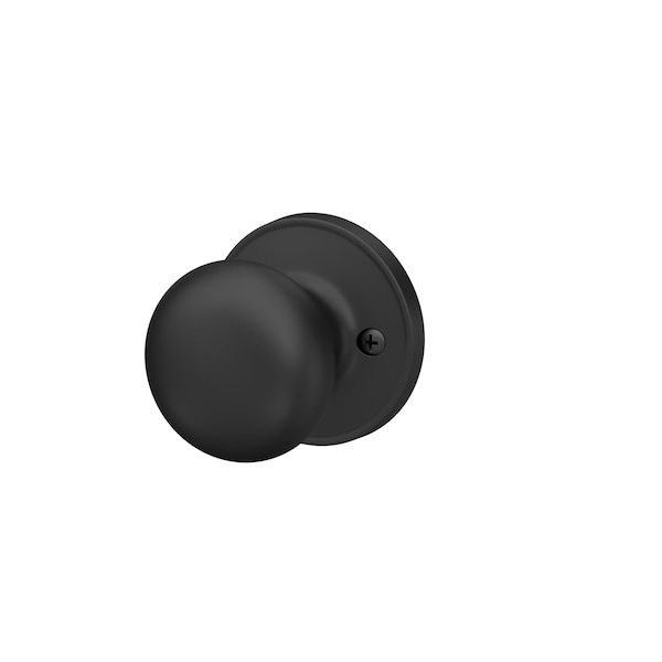 Schlage Residential - J Series Schlage Residential Half Dummy Lock Stratus Knob Matte Black Finish - J170STR622