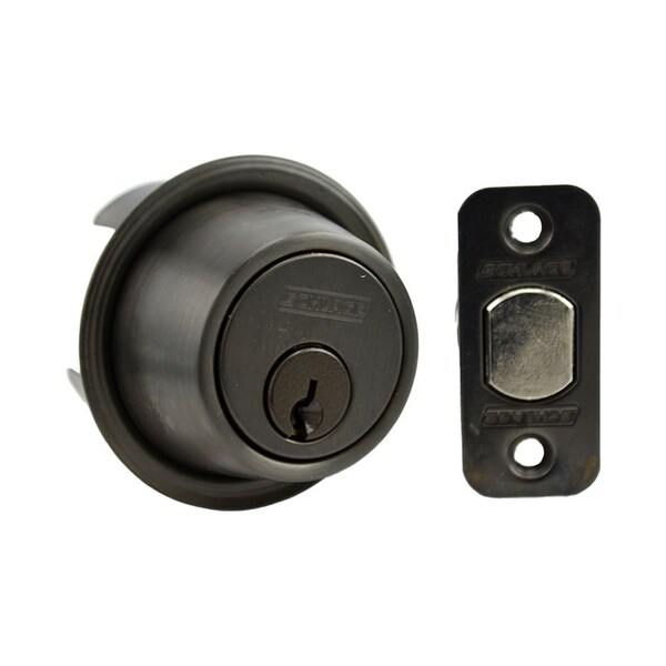 Schlage Commercial Schlage Commercial B562P613 Grade 2 Double Cylinder Deadbolt C Keyway 12287 Latch 10094 Strike - B562P613