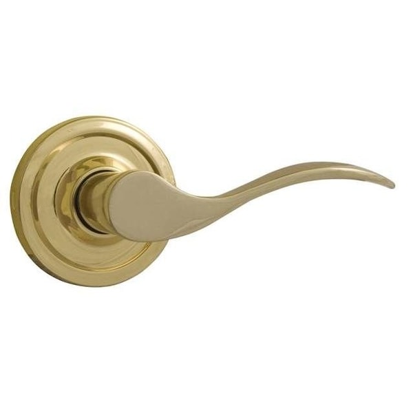 Weslock Right Hand Bordeau Half Dummy Lock Bright Brass - R0605U3--0020