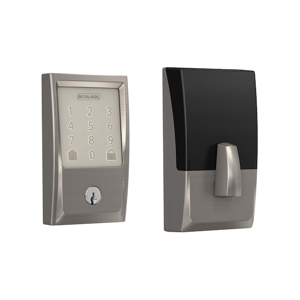 Schlage Schlage Encode Satin Nickel Metal Wifi Deadbolt - BE489WBVCEN619