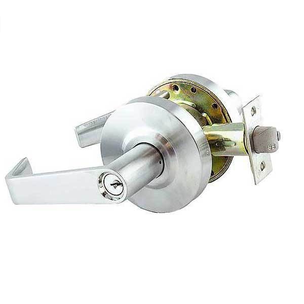 Kenaurd Kenaurd:StoreRoom Lever Grade 2 - Silver With Clutch - KCL201-SC-ST-C