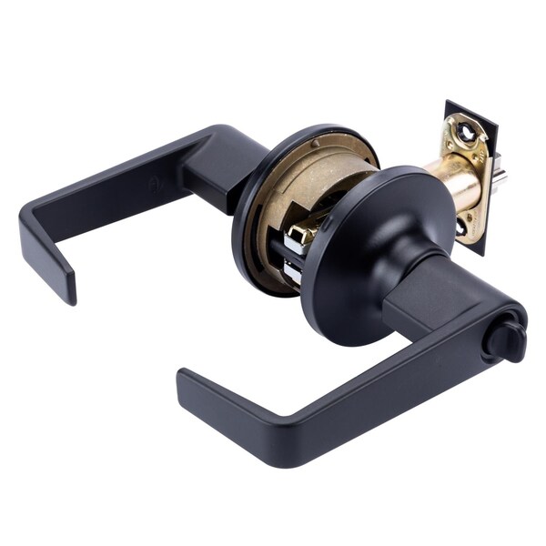 Brinks Commercial Brinks Commercial Matte Black Entry Lever 2 in. - BC40098